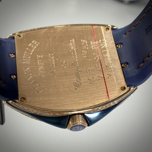 Custom Franck Muller V45 Blue - Swiss FM29 - Image 8