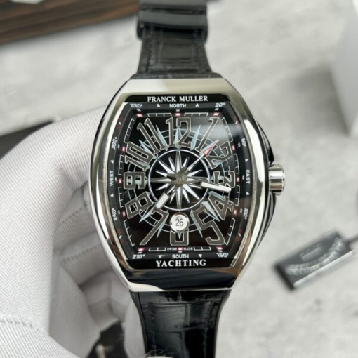 Custom Franck Muller Vanguard V45 Black - Swiss FM22