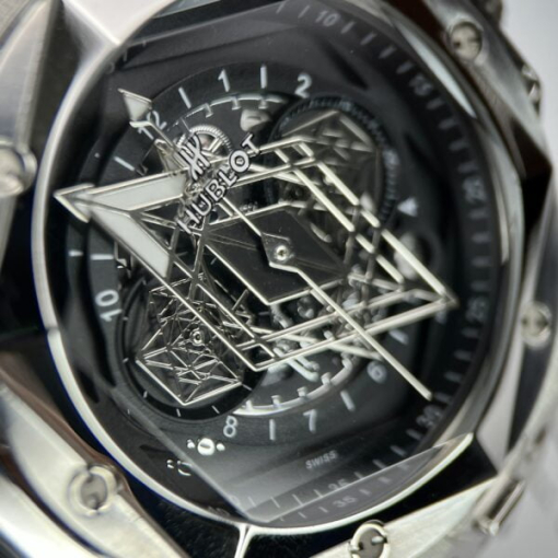 Custom Hublot Big Bang Sang Bleu II Titanium - Swiss Hublot38 - Image 8