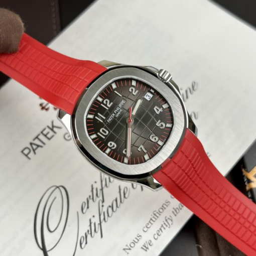 Custom Patek Philippe Aquanaut 5167 Red- Swiss Patek63 - Image 2