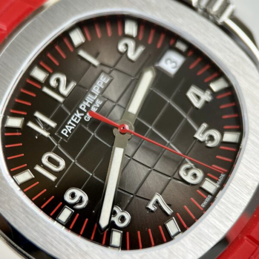 Custom Patek Philippe Aquanaut 5167 Red- Swiss Patek63 - Image 5