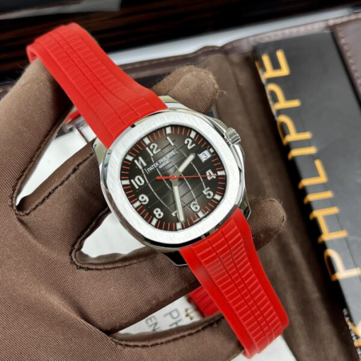 Custom Patek Philippe Aquanaut 5167 Red- Swiss Patek63