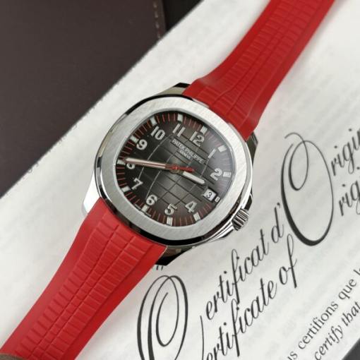 Custom Patek Philippe Aquanaut 5167 Red- Swiss Patek63 - Image 3