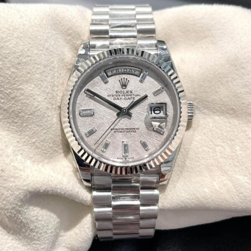 Custom Rolex Day-Date Meteorite Dial - Swiss 190