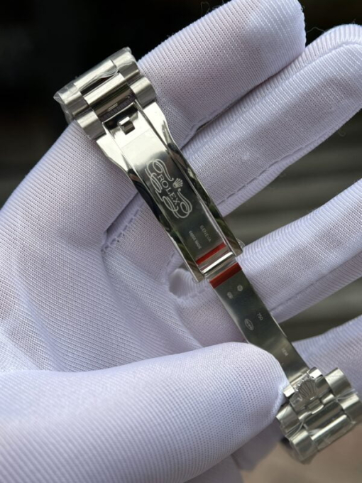 Custom Rolex Day-Date Blue Dial Diamond Bezel - Swiss 188 - Image 6