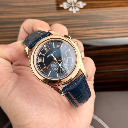 Custom Patek Philippe Complications 5905R Blue Dial - Swiss Patek74