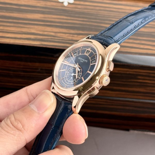 Custom Patek Philippe Complications 5905R Blue Dial - Swiss Patek74 - Image 5