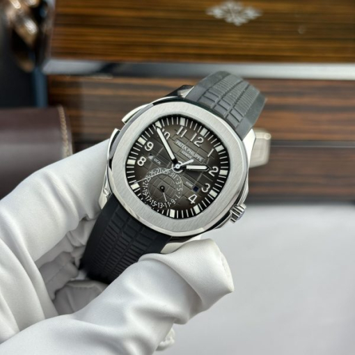 Custom  Patek Philippe Aquanaut 5164A Black Dial- Swiss Patek45 - Image 4