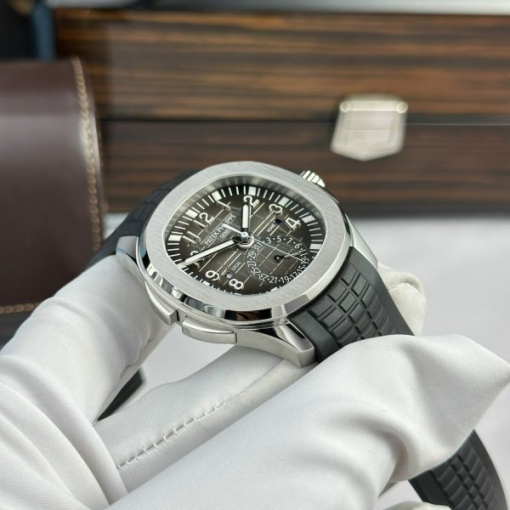 Custom  Patek Philippe Aquanaut 5164A Black Dial- Swiss Patek45 - Image 2