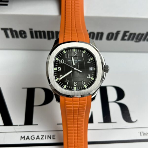 Custom Patek Philippe Aquanaut 5167 Orange - Swiss Patek62