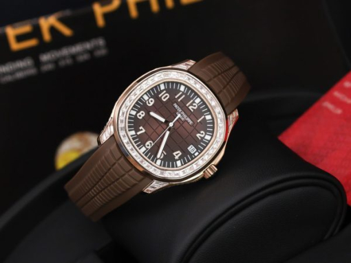 Custom Patek Philippe Aquanaut 5167R with Baguette Stones - Swiss Patek47 - Image 8