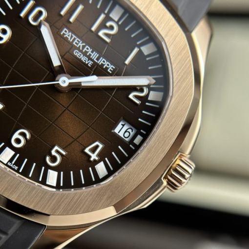 Custom Patek Philippe Aquanaut 5167R Chocolate Dial - Swiss Patek52 - Image 4