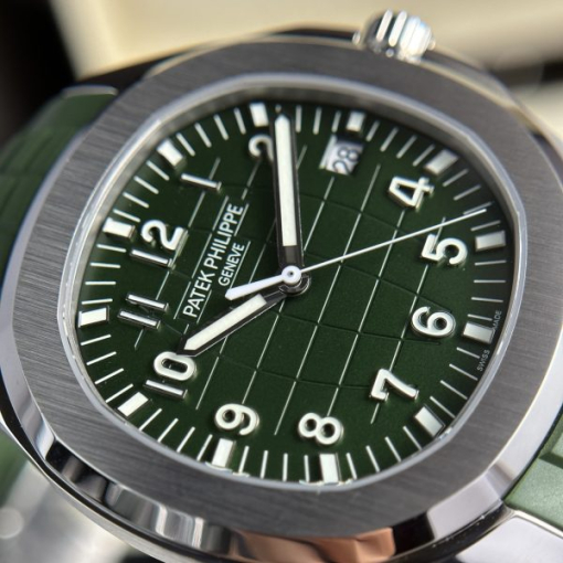 Custom Patek Philippe Aquanaut 5168G Green Jungle Dial - Swiss Patek51 - Image 2