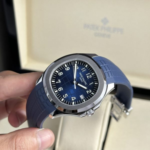 Custom Patek Philippe Aquanaut 5168G Blue Dial - Swiss Patek55 - Image 2