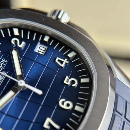 Custom Patek Philippe Aquanaut 5168G Blue Dial - Swiss Patek55 - Image 3