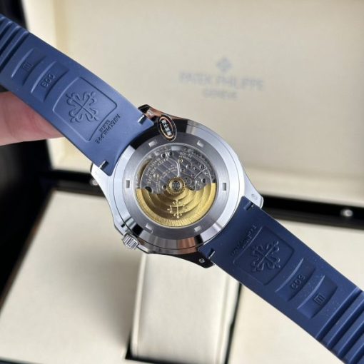 Custom Patek Philippe Aquanaut 5168G Blue Dial - Swiss Patek55 - Image 7