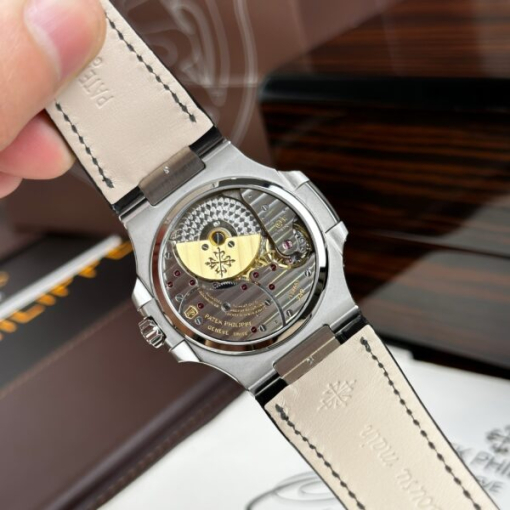 Custom Patek Philippe Nautilus 5712G Grey Gold - Swiss Patek35 - Image 7