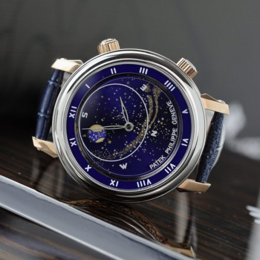 Custom Patek Philippe Complications 5102 Celestial Blue Dial - Swiss Patek67 - Image 5