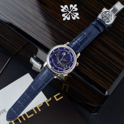 Custom Patek Philippe Complications 5102 Celestial Blue Dial - Swiss Patek67 - Image 2