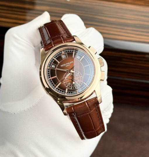 Custom Patek Philippe Complications 5905R Brown Dial - Swiss Patek75