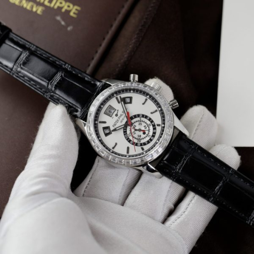 Custom Patek Philippe Complications 5961G White Dial - Swiss Patek64 - Image 2