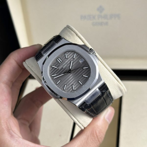 Custom Patek Philippe Nautilus 5711 Grey Dial - Swiss Patek3