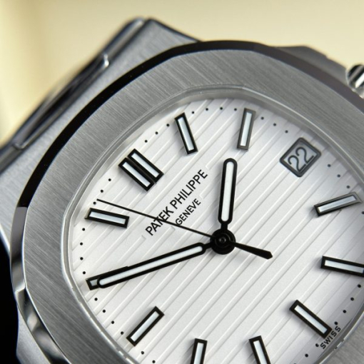 Custom Patek Philippe Nautilus 5711 White Dial - Swiss Patek13 - Image 3