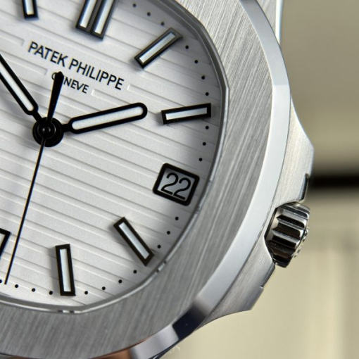 Custom Patek Philippe Nautilus 5711 White Dial - Swiss Patek13 - Image 10