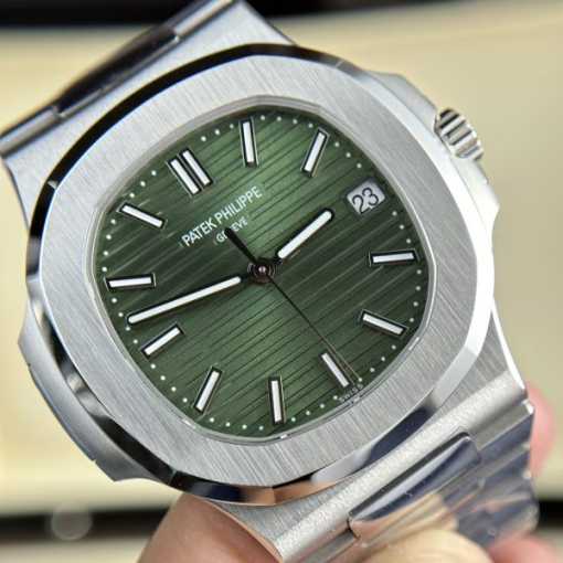 Custom Patek Philippe Nautilus 5711 Green Dial - Swiss Patek11 - Image 6