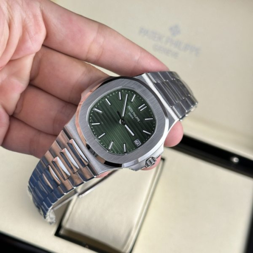 Custom Patek Philippe Nautilus 5711 Green Dial - Swiss Patek11 - Image 2