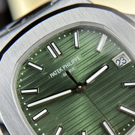 Custom Patek Philippe Nautilus 5711 Green Dial - Swiss Patek11 - Image 4