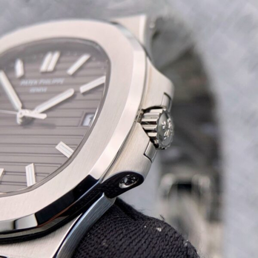 Custom Patek Philippe Nautilus 5711 Grey Dial - Swiss Patek28 - Image 4