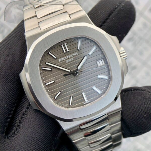 Custom Patek Philippe Nautilus 5711 Grey Dial - Swiss Patek28 - Image 3