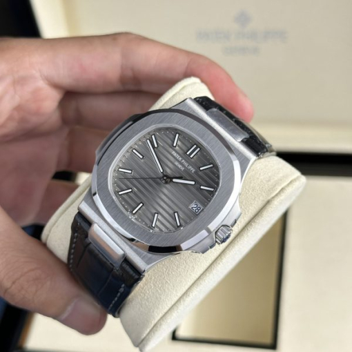 Custom Patek Philippe Nautilus 5711 Grey Dial - Swiss Patek3 - Image 3