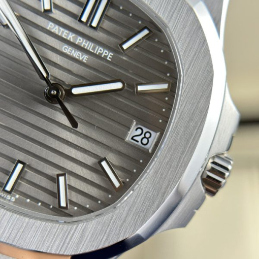 Custom Patek Philippe Nautilus 5711 Grey Dial - Swiss Patek3 - Image 5