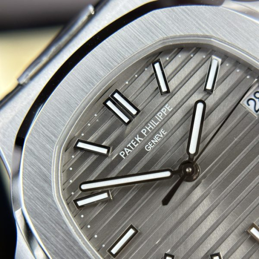 Custom Patek Philippe Nautilus 5711 Grey Dial - Swiss Patek3 - Image 4