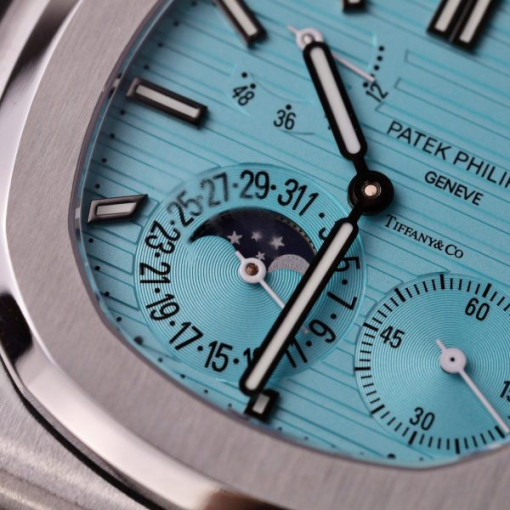 Custom Patek Philippe Nautilus 5712 Tiffany & Co - Swiss Patek15 - Image 3