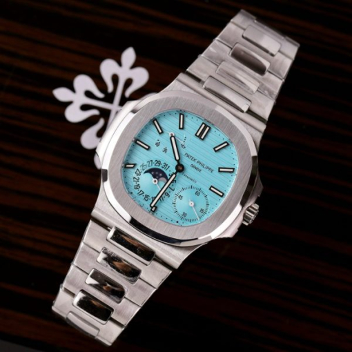 Custom Patek Philippe Nautilus 5712 Tiffany & Co - Swiss Patek15 - Image 2