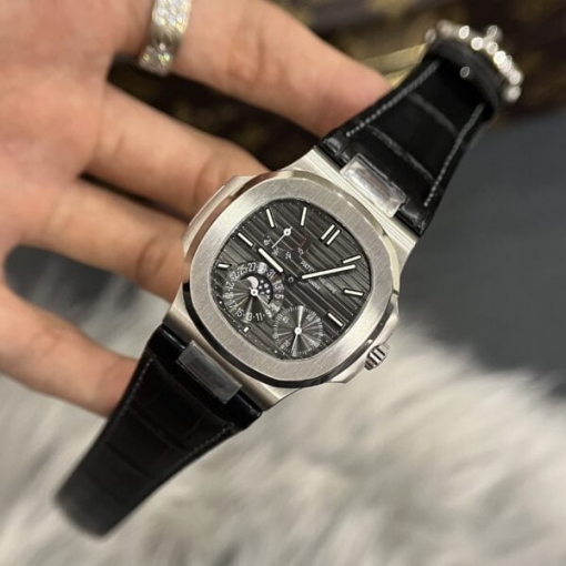 Custom Patek Philippe Nautilus 5712G Grey Gold - Swiss Patek35 - Image 2