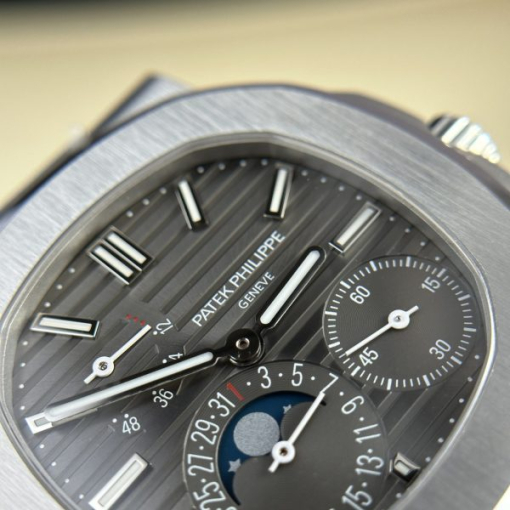 Custom Patek Philippe Nautilus 5712G Grey Dial - Swiss Patek10 - Image 6