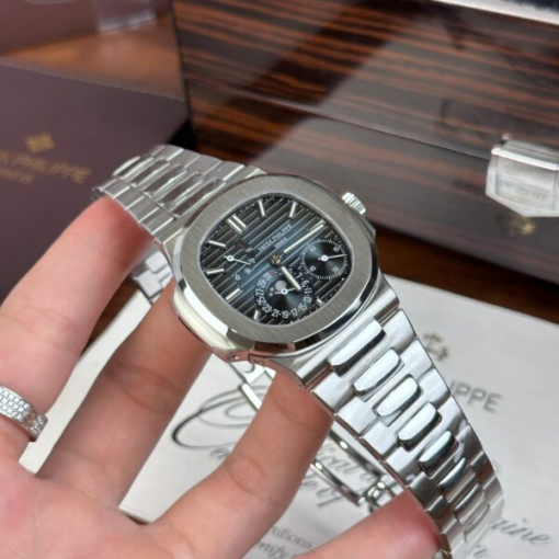 Custom Patek Philippe Nautilus 5712G Blue Dial  - Swiss Patek19 - Image 4