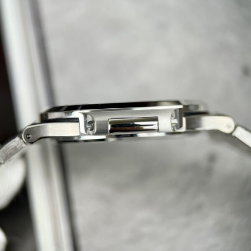 Custom Patek Philippe Nautilus 5723 White Diamond Bezel - Swiss Patek31 - Image 9