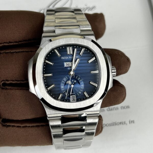 Custom Patek Philippe Nautilus 5726 Blue Dial - Swiss Patek41