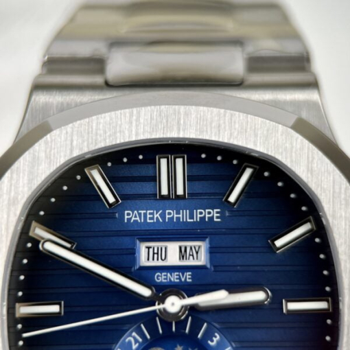 Custom Patek Philippe Nautilus 5726 Blue Dial - Swiss Patek41 - Image 4