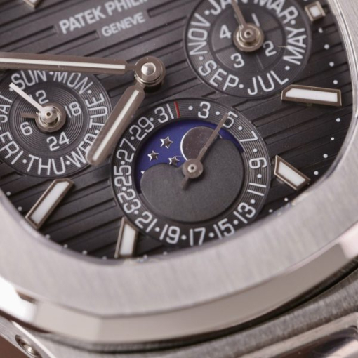 Custom Patek Philippe Nautilus 5740 Grey Dial  - Swiss Patek17 - Image 5