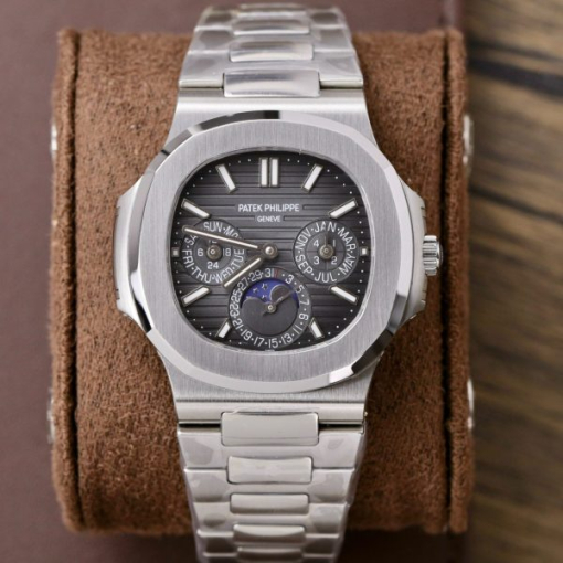 Custom Patek Philippe Nautilus 5740 Grey Dial  - Swiss Patek17