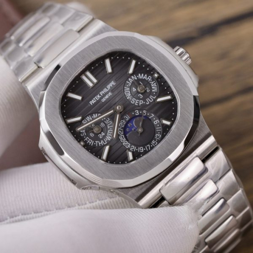 Custom Patek Philippe Nautilus 5740 Grey Dial  - Swiss Patek17 - Image 2