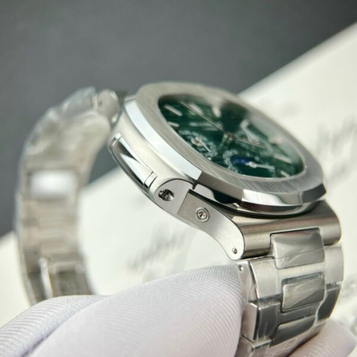 Custom Patek Philippe Nautilus 5740 Green Dial- Swiss Patek25 - Image 6