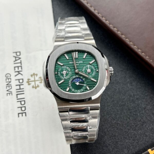 Custom Patek Philippe Nautilus 5740 Green Dial- Swiss Patek25