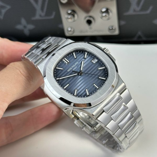 Custom Patek Philippe Nautilus 5811 Blue Dial - Swiss Patek6 - Image 3